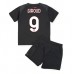 Cheap AC Milan Olivier Giroud #9 Home Football Kit Children 2022-23 Short Sleeve (+ pants)